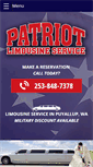 Mobile Screenshot of patriotlimowa.com